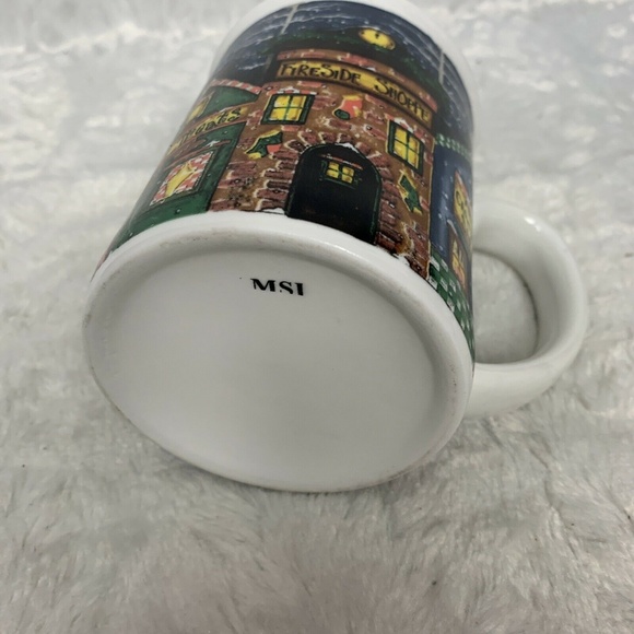 Extra Large Mug Christmas Shoppe Hot Cocoa Firesid - Picture 4 of 6